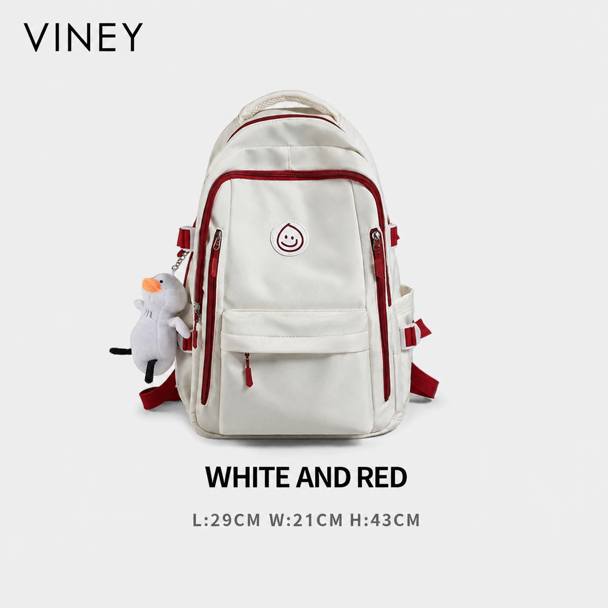 VINEY Classic Large Capacity Backpack — English product image 12