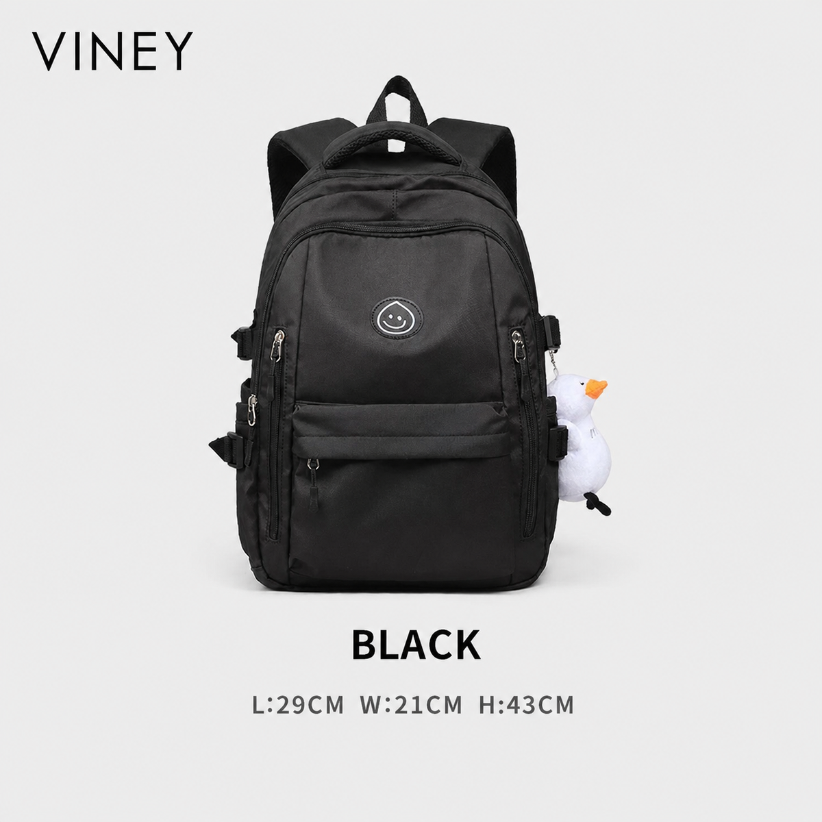 VINEY Classic Large Capacity Backpack — English product image 13