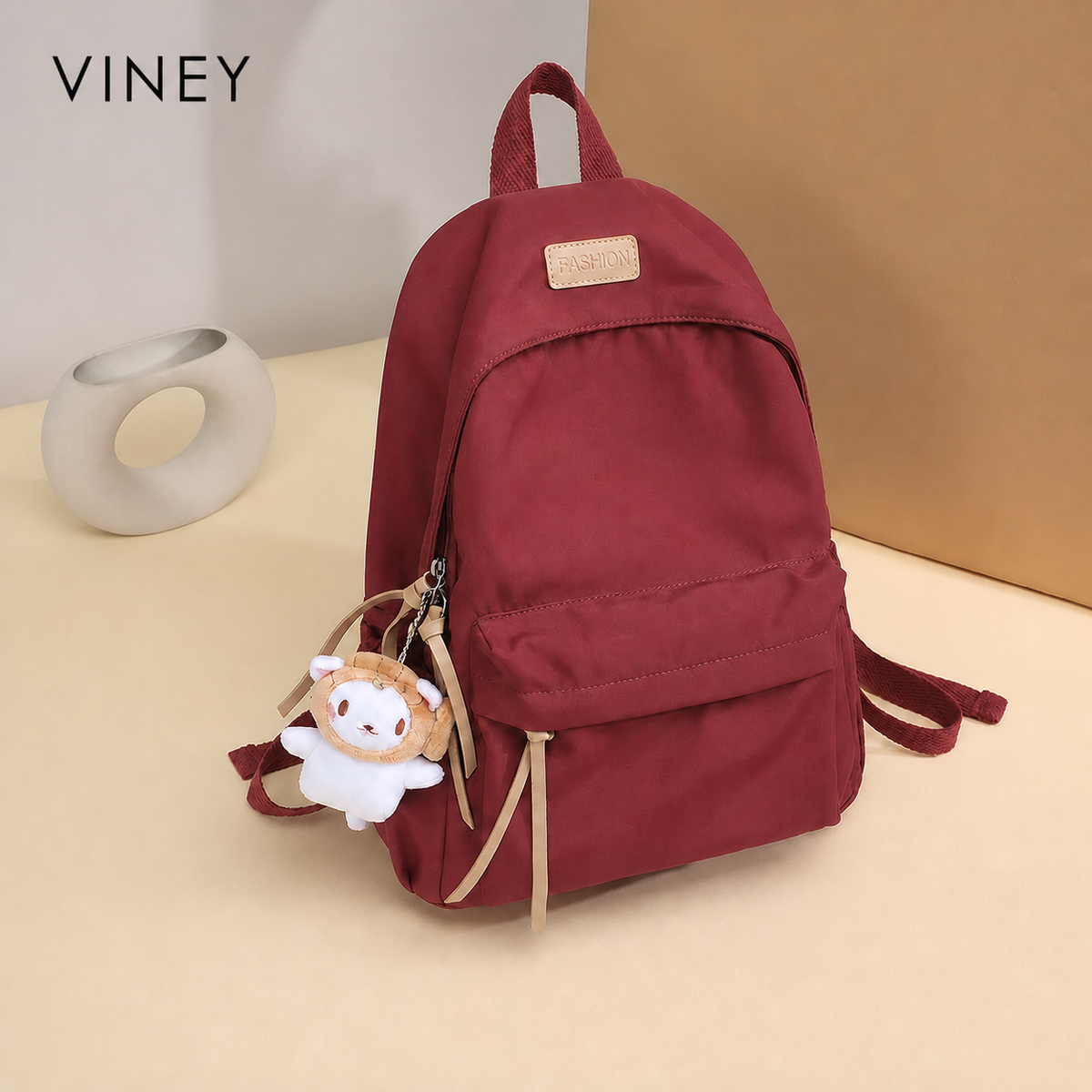 VINEY Classic Large Capacity Backpack lifestyle view