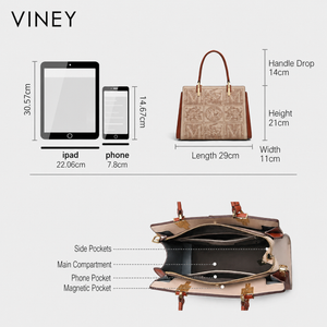 VINEY Weekend Genuine Leather Top-Handle Bag product image 5