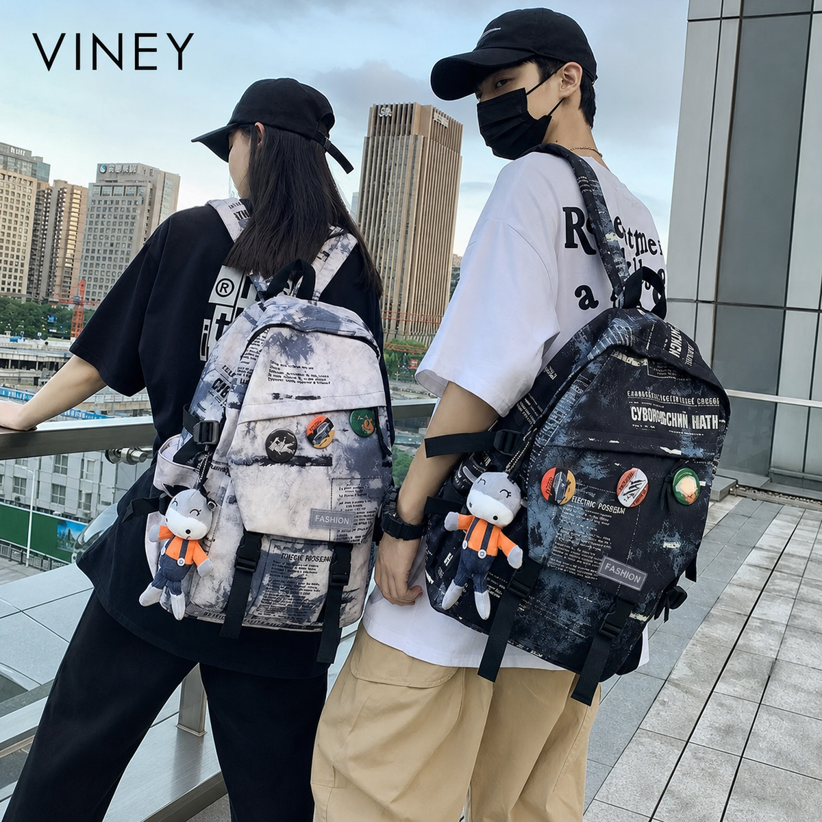 VINEY Refined Large Capacity Backpack product image 6