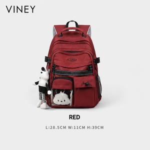 VINEY Commuter Canvas Large Capacity Lightweight Backpack — English product image 7