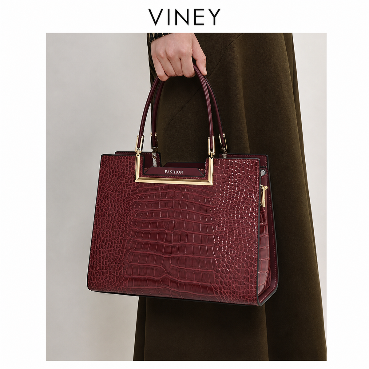 VINEY Urban Genuine Leather Top-Handle Bag product image 1