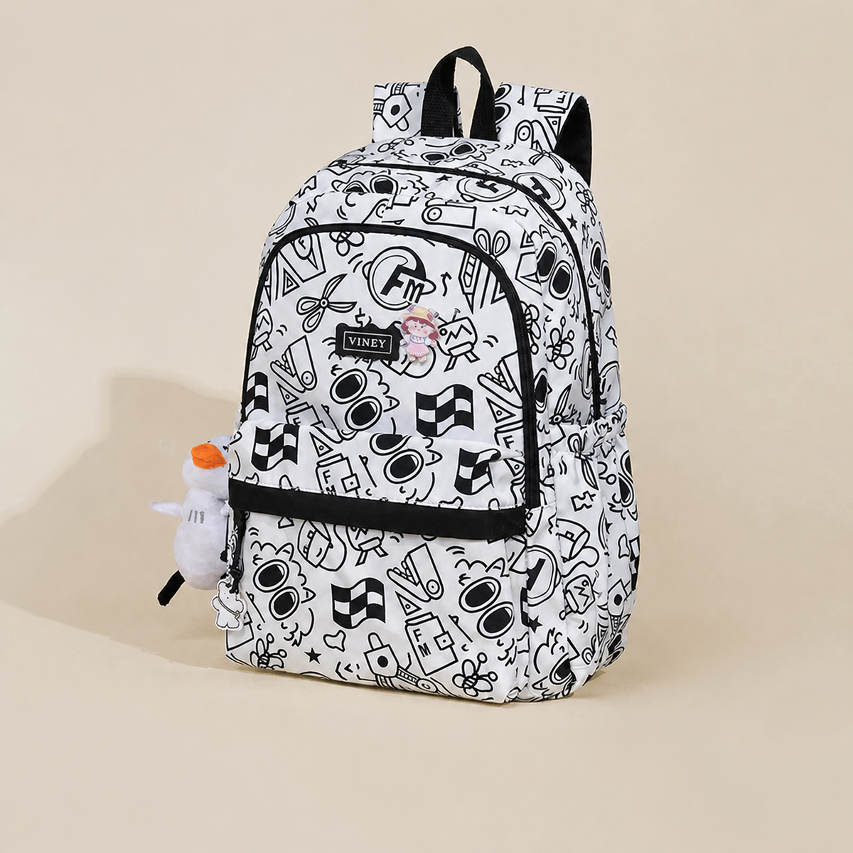 VINEY Commuter Large Capacity Lightweight Backpack — English product image 12