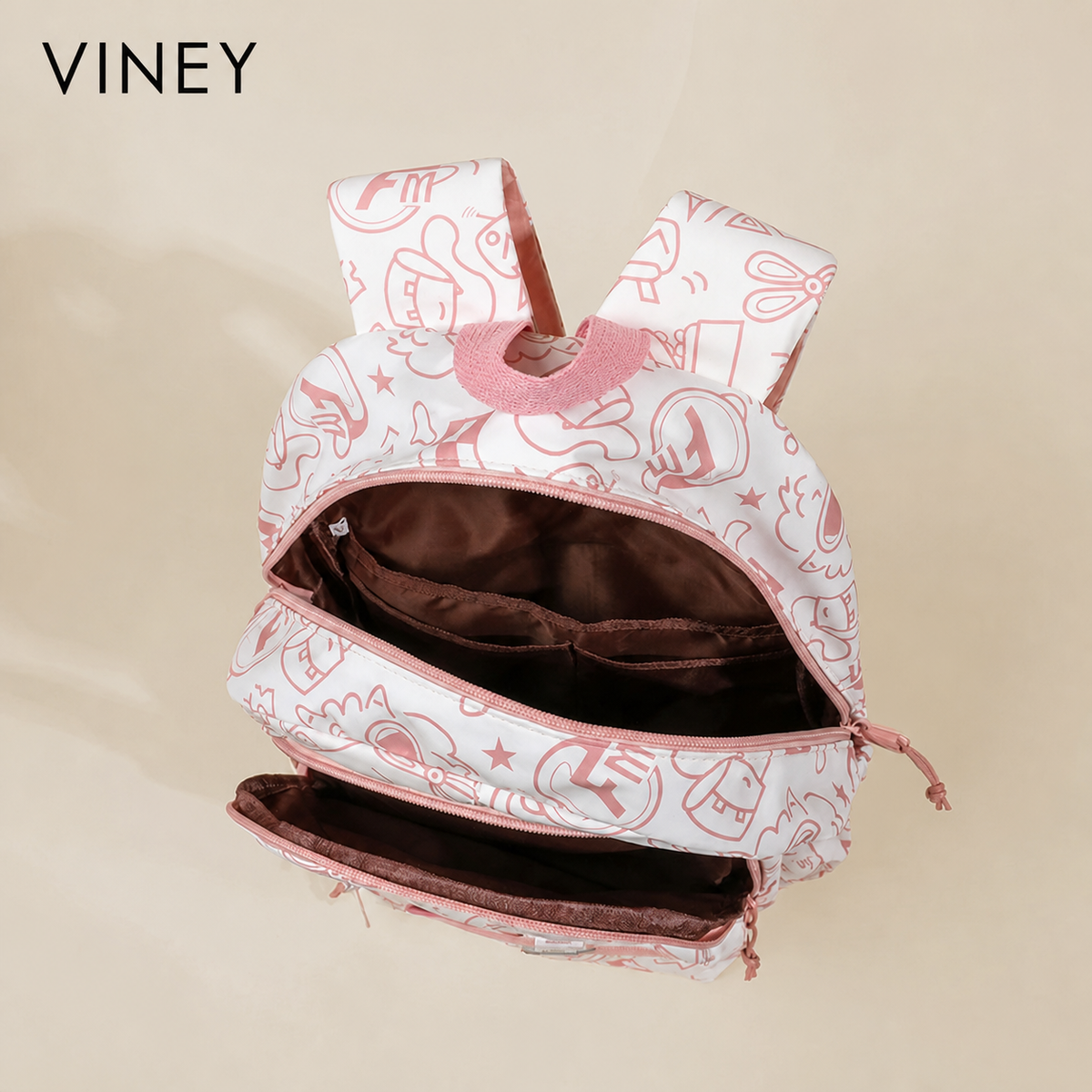 VINEY Commuter Large Capacity Lightweight Backpack — English product image 15
