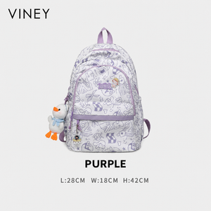 VINEY Commuter Large Capacity Lightweight Backpack — English product image 16