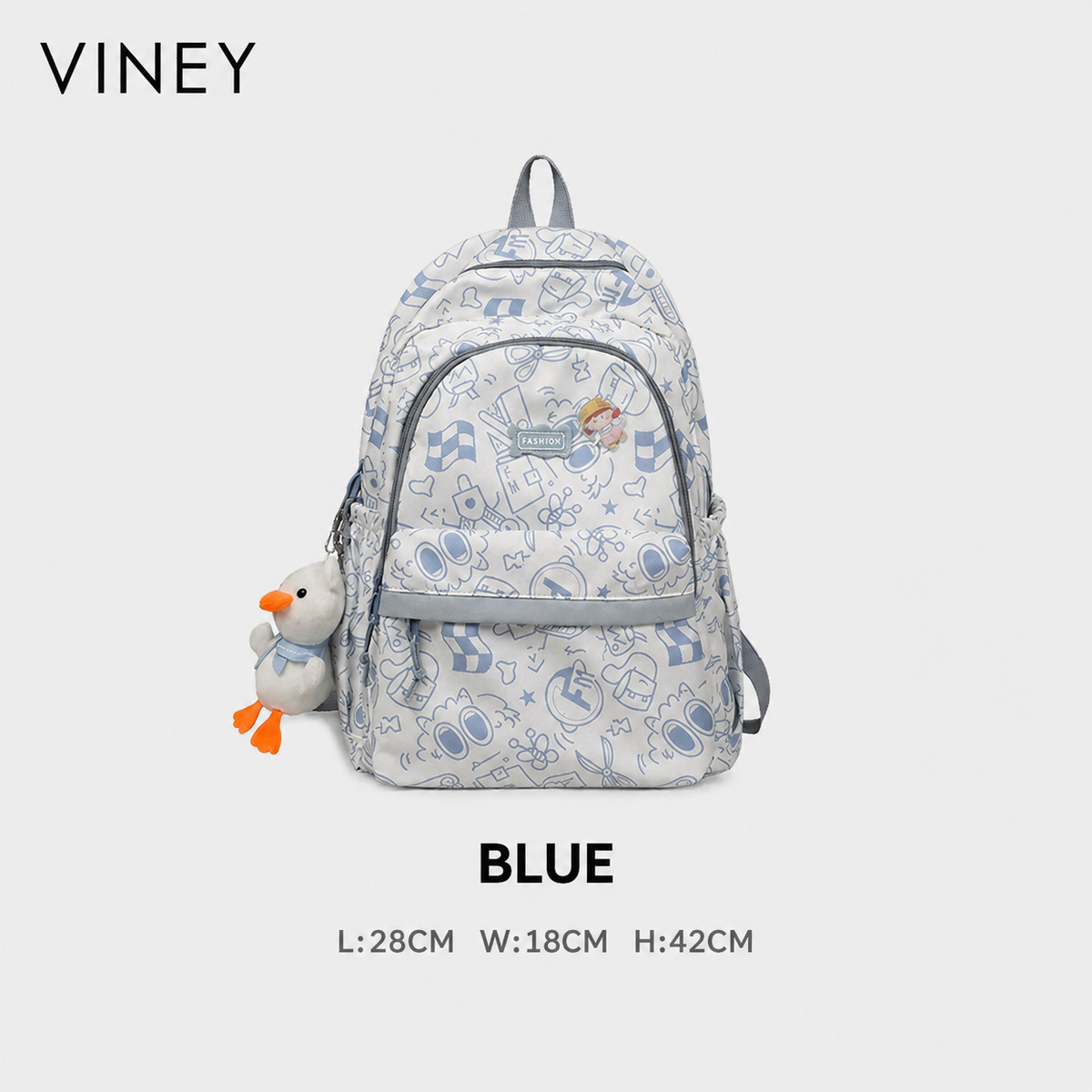VINEY Commuter Large Capacity Lightweight Backpack — English product image 18