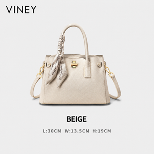 VINEY Urban Genuine Leather Large Capacity Lightweight Top-Handle Bag product image 9