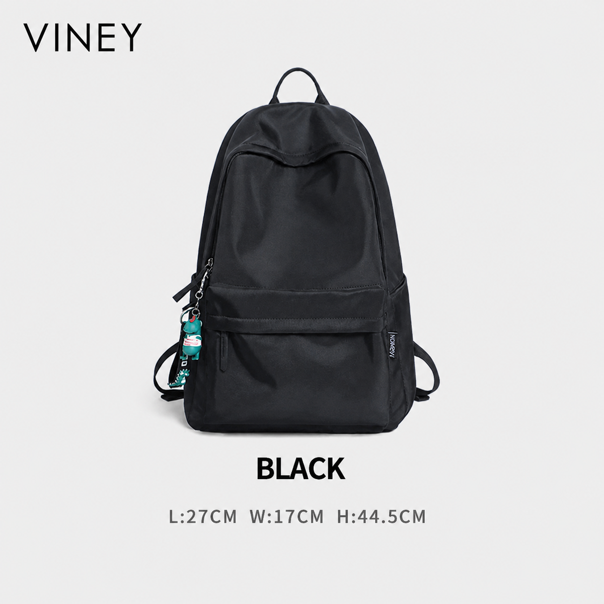 VINEY City Canvas Large Capacity Lightweight Backpack — English product image 11