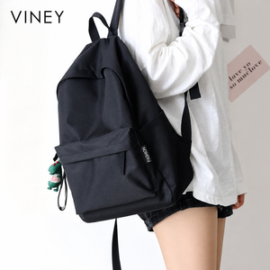 VINEY City Canvas Large Capacity Lightweight Backpack — English product image 9