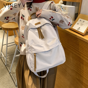 VINEY Canvas Lightweight Backpack — English product image 2