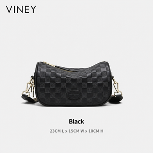 VINEY Genuine Leather Large Capacity Pillow Convertible Hobo Bag product image 7
