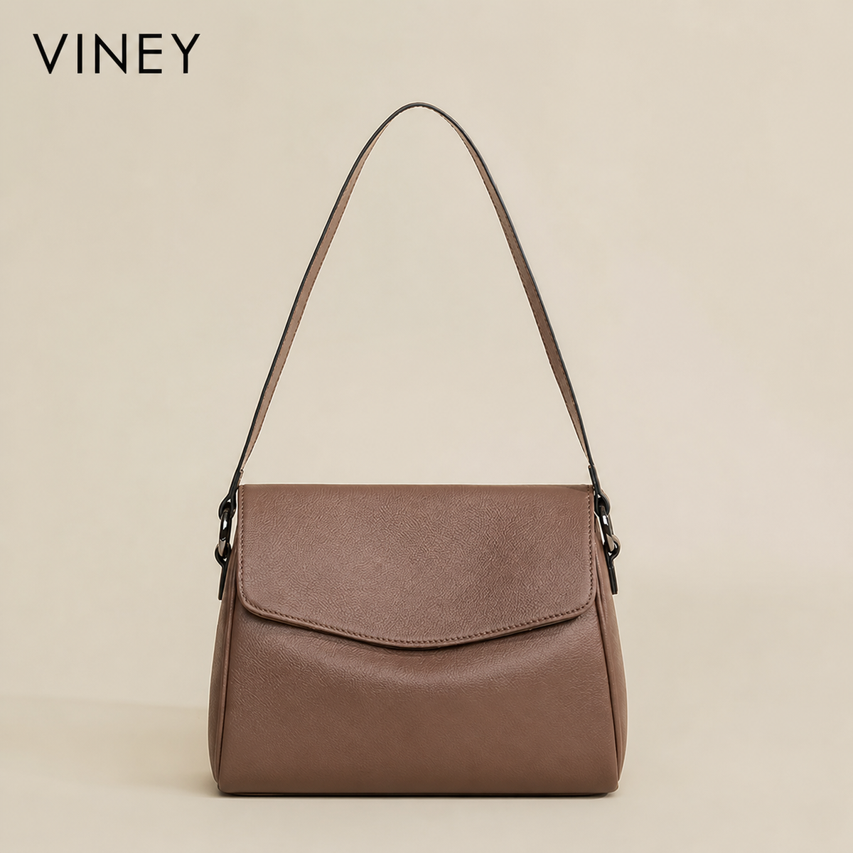 VINEY Genuine Leather Large Capacity Pillow Crossbody Bag product image 2