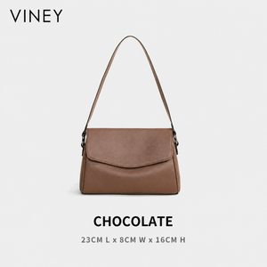 VINEY Genuine Leather Large Capacity Pillow Crossbody Bag product image 6