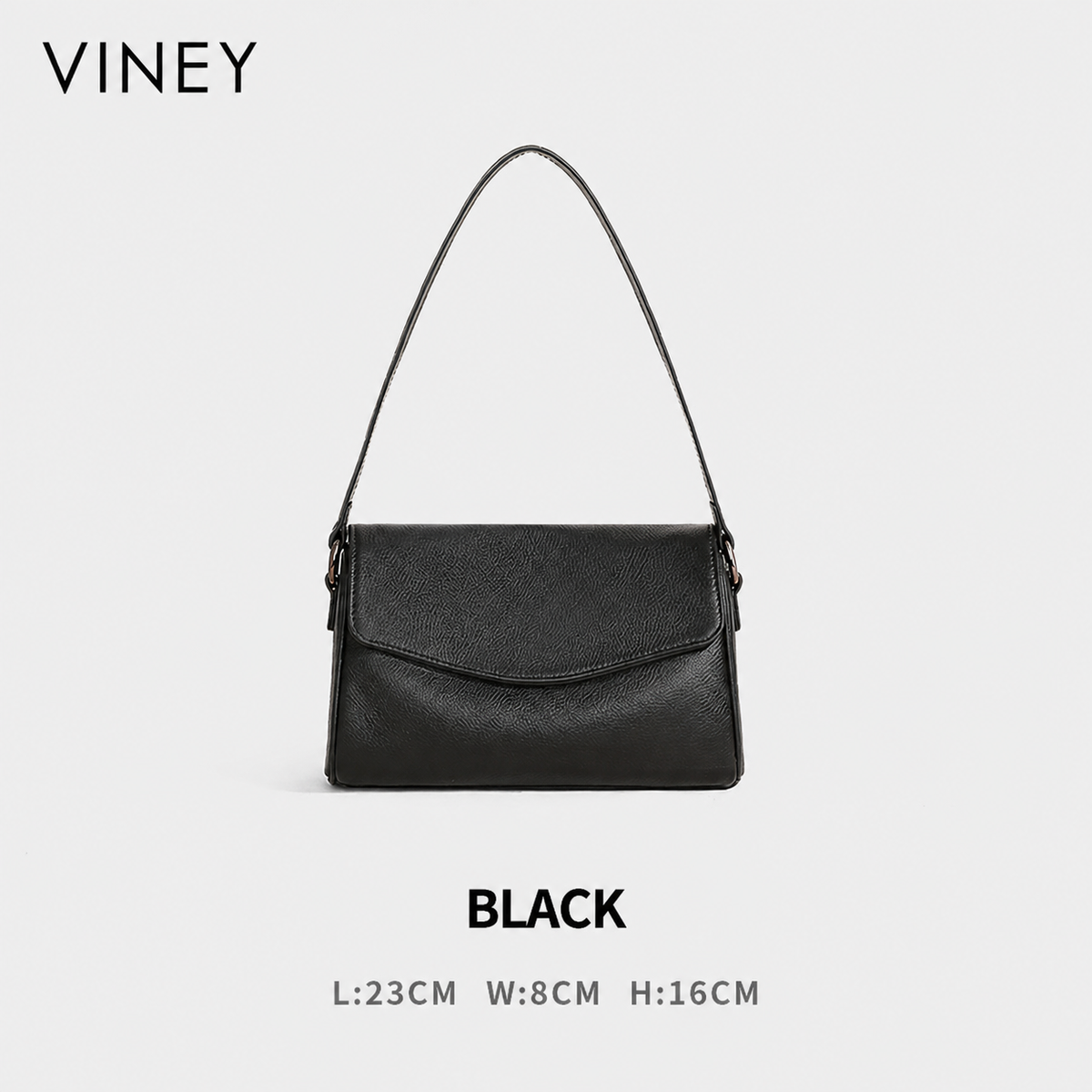 VINEY Genuine Leather Large Capacity Pillow Crossbody Bag product image 7
