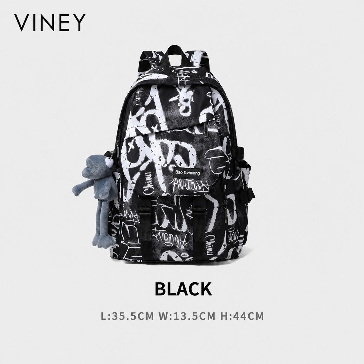 VINEY Essential Large Capacity Backpack — English product image 6