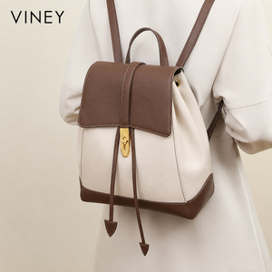 VINEY Weekend Genuine Leather Large Capacity Backpack product image 7