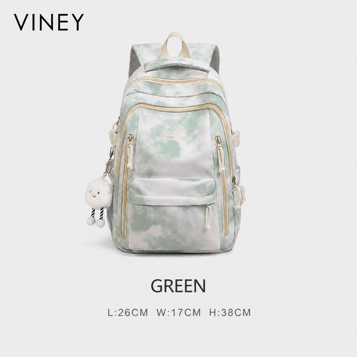VINEY Weekend Canvas Large Capacity Lightweight Backpack product image 6