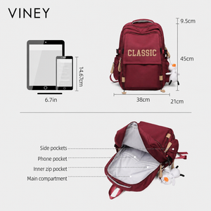VINEY Modern Large Capacity Backpack product image 5
