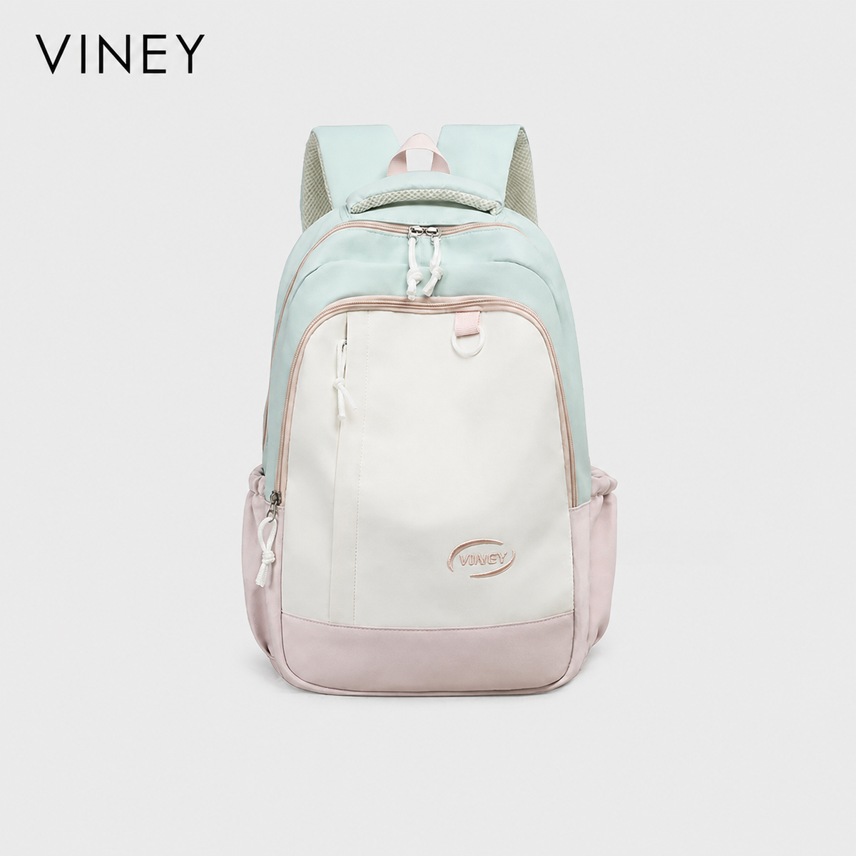 VINEY Large Capacity Lightweight Colorblock Backpack product image 2