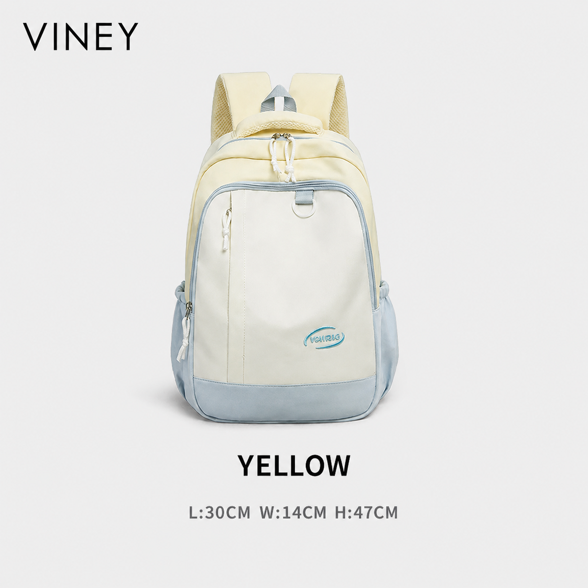 VINEY Large Capacity Lightweight Colorblock Backpack product image 7