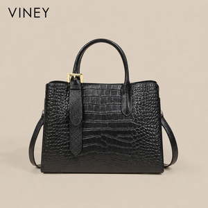 VINEY Weekend Genuine Leather Large Capacity Convertible Top-Handle Bag product image 2