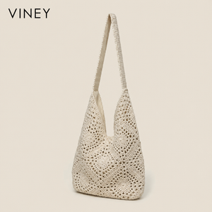 VINEY Urban Woven Straw Beach Large Capacity Tote Bag product image 2