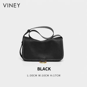 VINEY Everyday Genuine Leather Large Capacity Convertible Hobo Bag — English product image 6