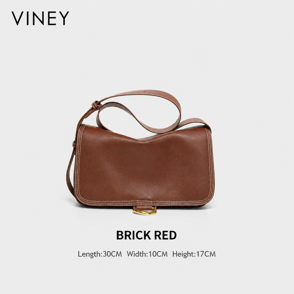 VINEY Everyday Genuine Leather Large Capacity Convertible Hobo Bag — English product image 8
