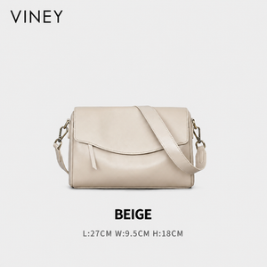 VINEY Genuine Leather Lightweight Vintage Pillow Hobo Bag product image 7
