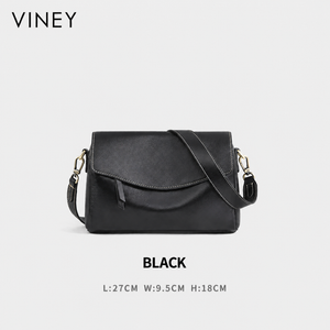 VINEY Genuine Leather Lightweight Vintage Pillow Hobo Bag product image 8