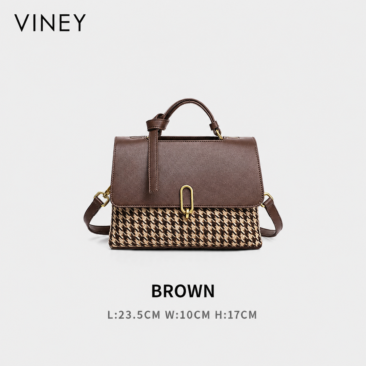 VINEY Large Capacity Convertible Top-Handle Bag product image 6