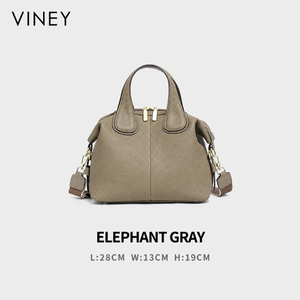 VINEY Urban Genuine Leather Large Capacity Convertible Top-Handle Bag product image 6