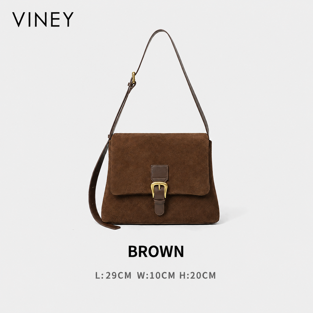 VINEY Urban Genuine Leather Convertible Hobo Bag product image 7