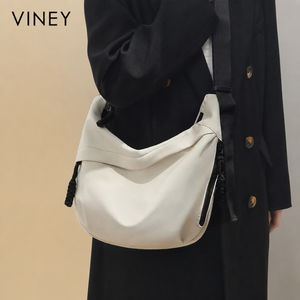 VINEY Canvas Convertible Messenger Bag — English product image 2