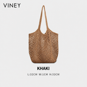 VINEY Woven Straw Beach Large Capacity Shoulder Bag product image 7