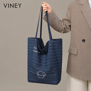 VINEY Urban Canvas Large Capacity Tote Bag product image 2