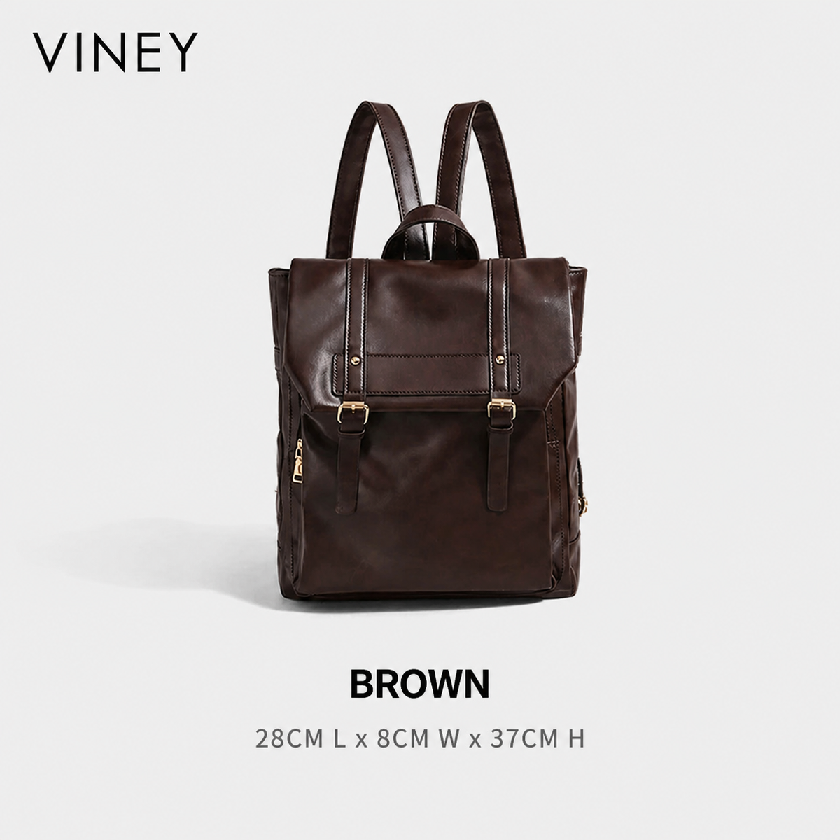 VINEY Commuter Large Capacity Laptop Backpack — English product image 6