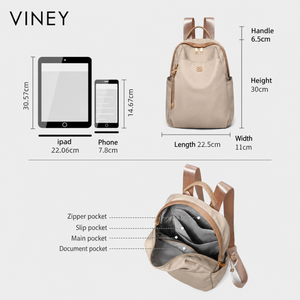 VINEY Modern Large Capacity Lightweight Backpack product image 5