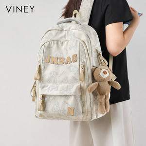 VINEY City Large Capacity Lightweight Laptop Backpack — English product image 1