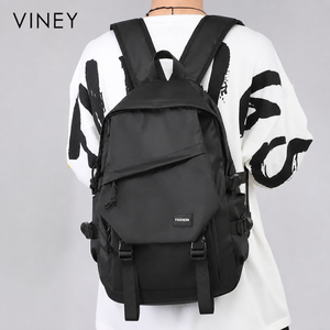 VINEY City Canvas Large Capacity Backpack — English product image 2