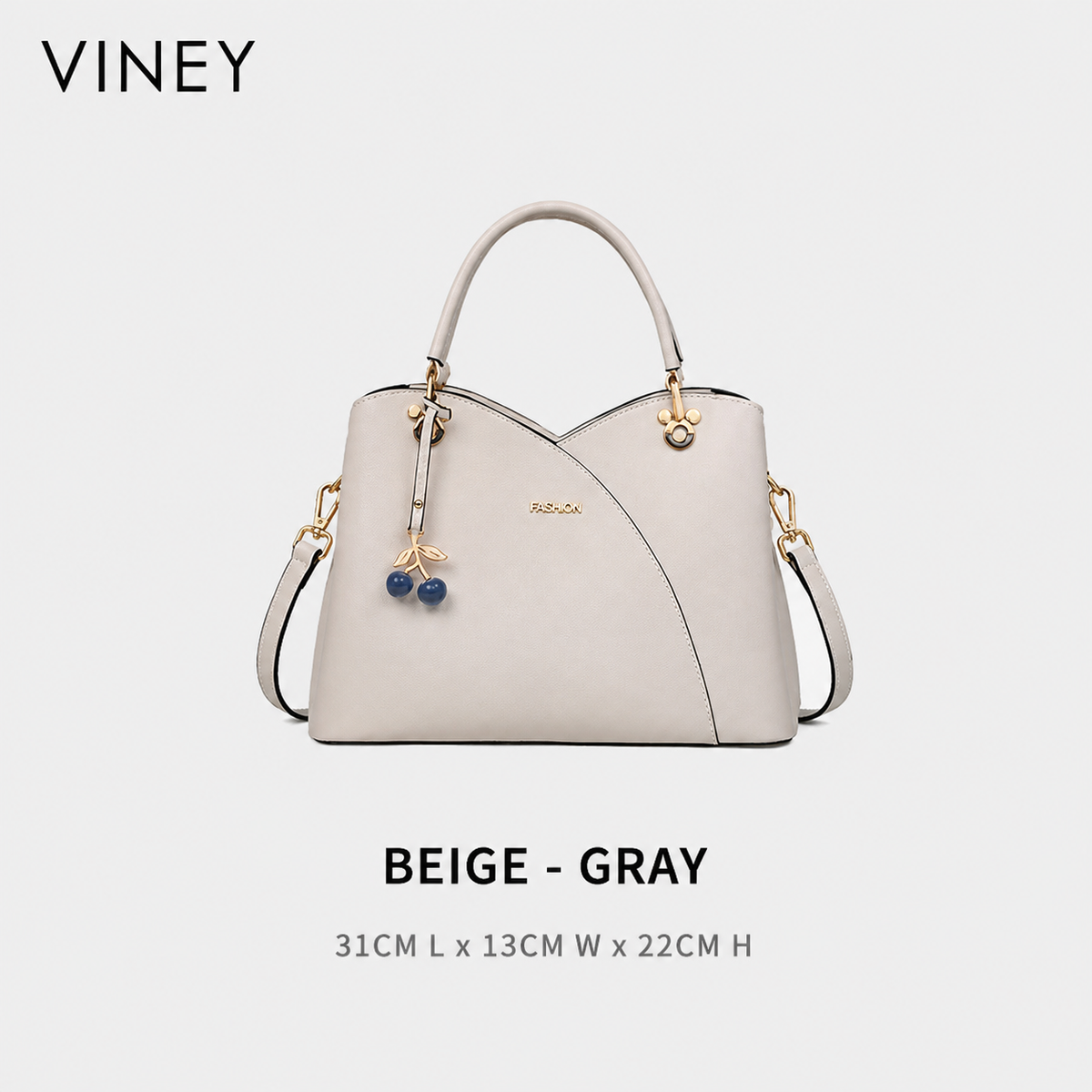 VINEY Urban Genuine Leather Convertible Top-Handle Bag product image 6