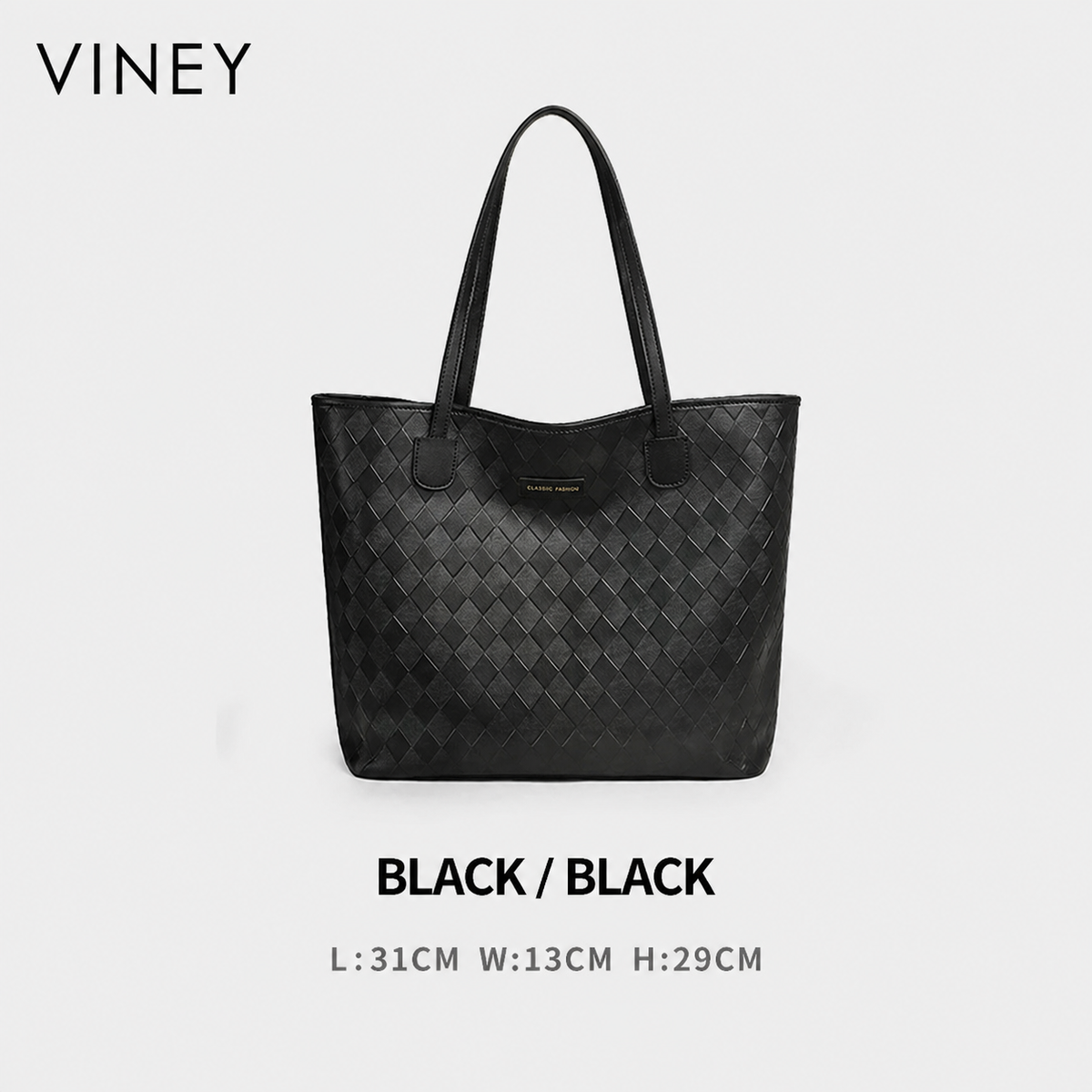 VINEY Everyday Genuine Leather Large Capacity Convertible Tote Bag — English product image 6