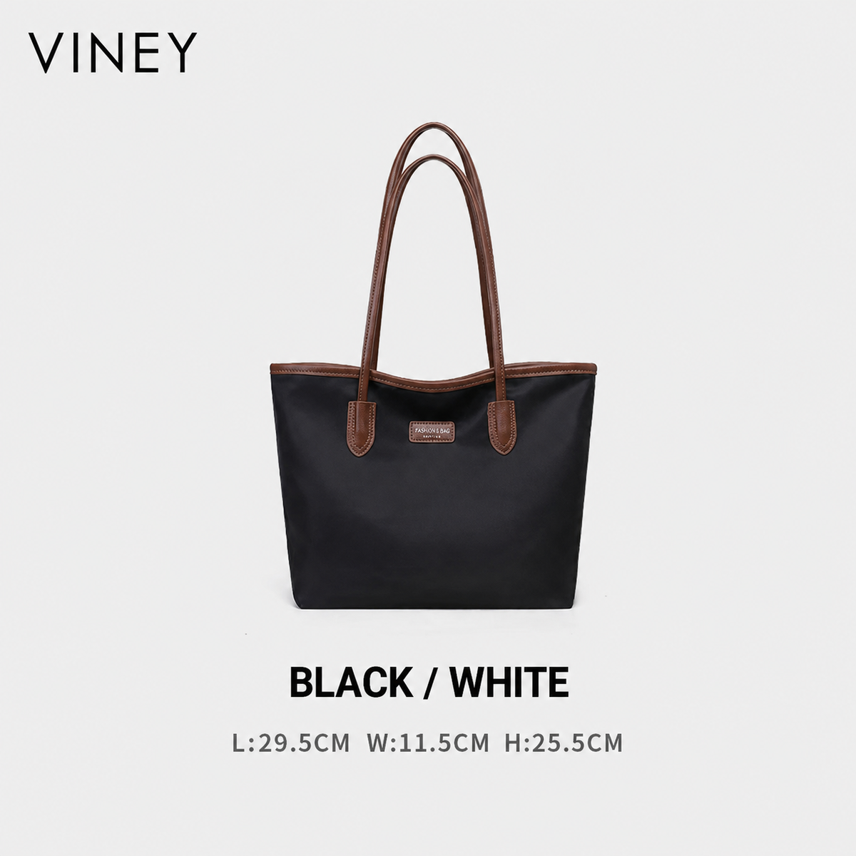 VINEY Oxford Fabric Large Capacity Lightweight Convertible Tote Bag product image 6
