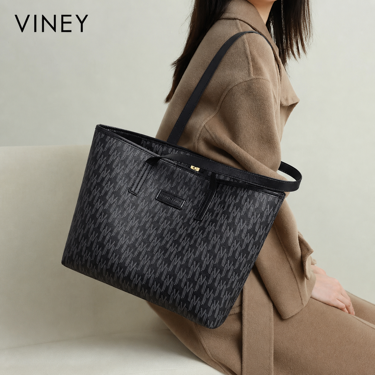 VINEY Urban Large Capacity Tote Bag product image 1