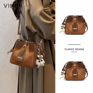 VINEY Large Capacity Convertible Bucket Bag product image 1