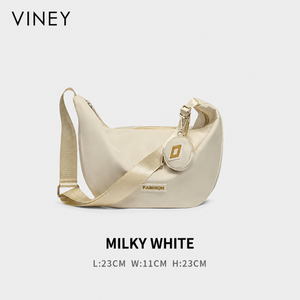 VINEY Everyday Canvas Large Capacity Convertible Hobo Bag — English product image 6