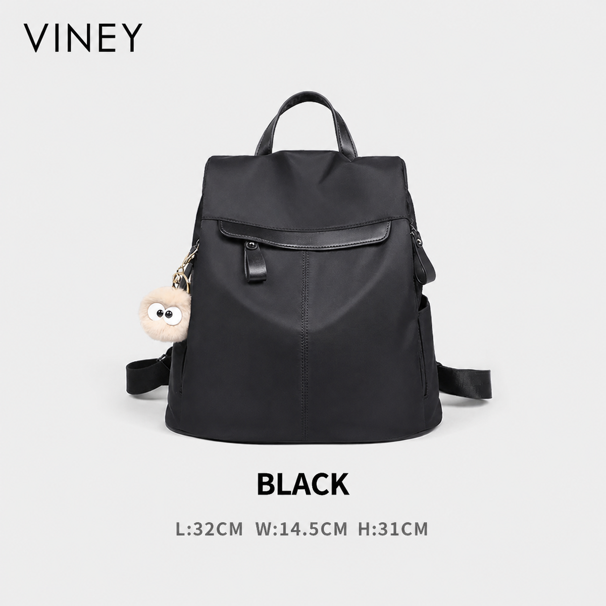 VINEY Urban Canvas Large Capacity Backpack product image 6