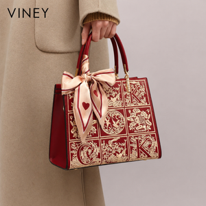 VINEY Urban Genuine Leather Lightweight Top-Handle Bag product image 1