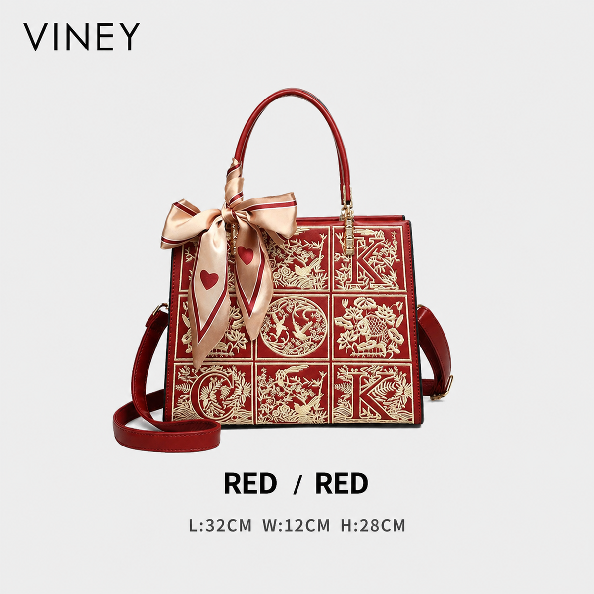 VINEY Urban Genuine Leather Lightweight Top-Handle Bag product image 6